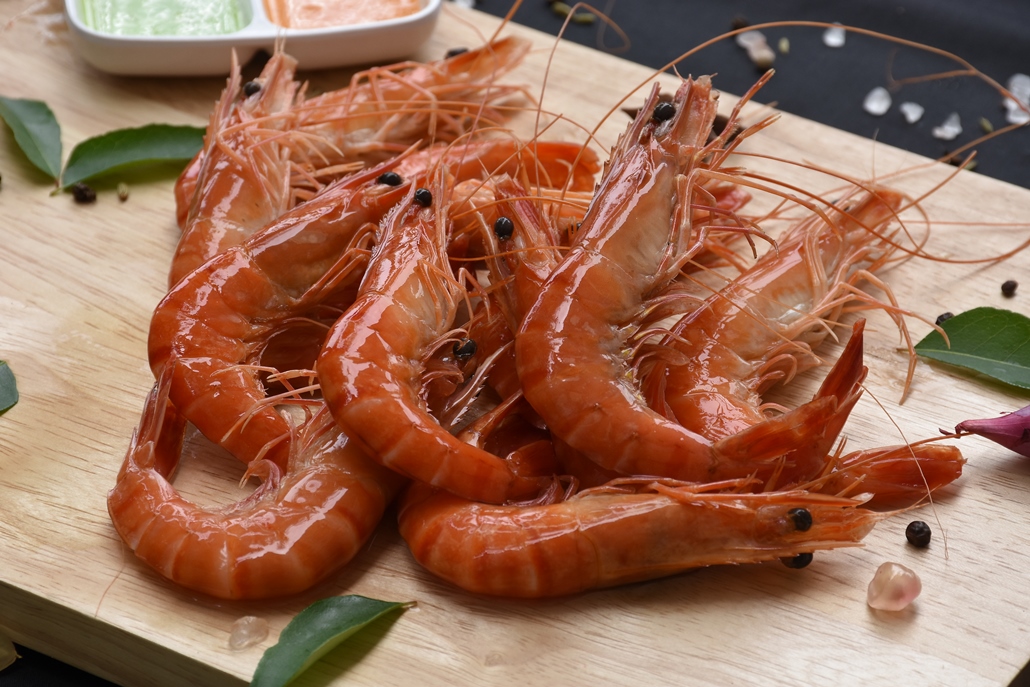 Tôm Sú Nguyên Con Luộc Cấp Đông Rời