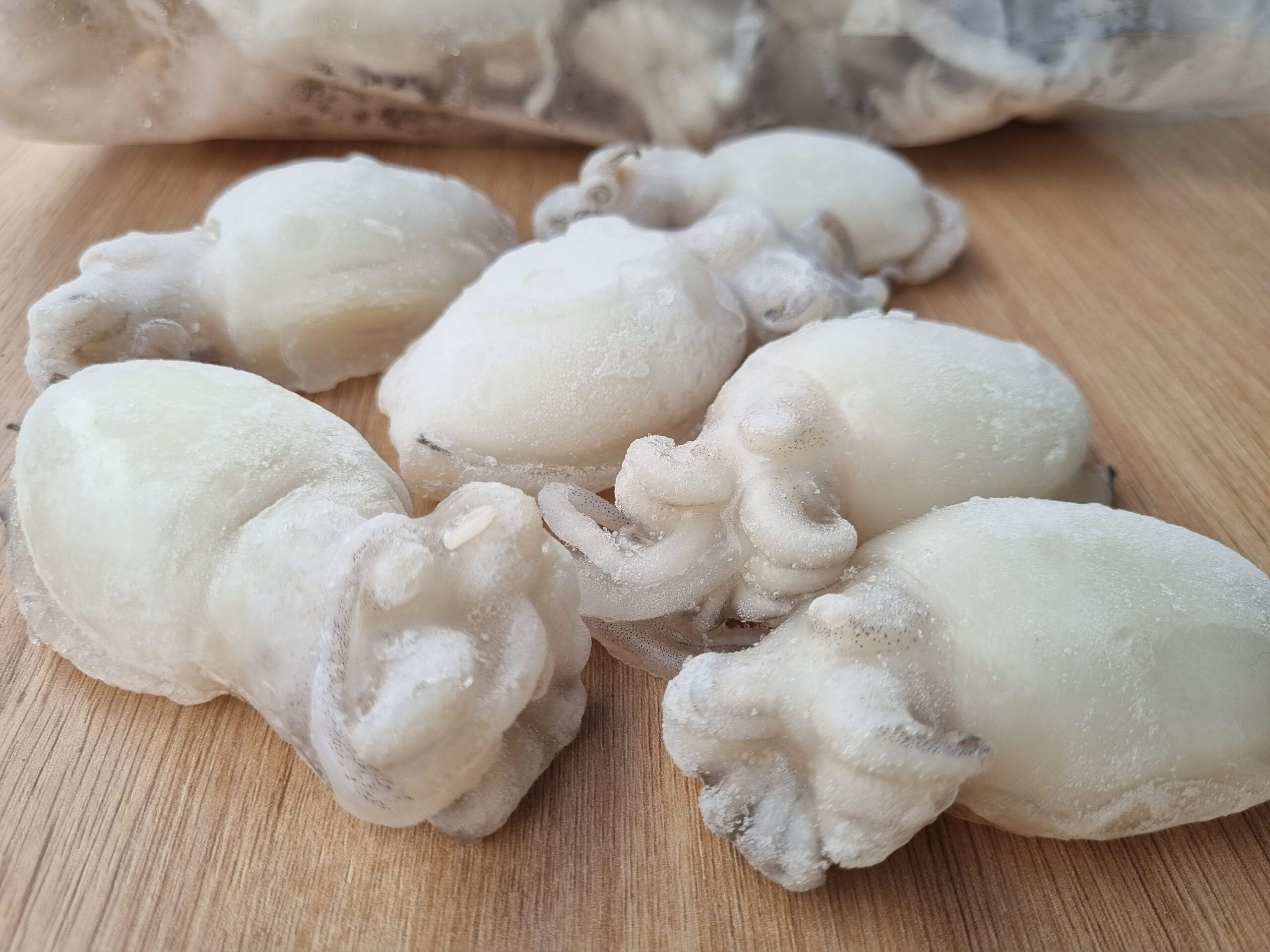 Mực Nút Làm Sạch Cấp Đông