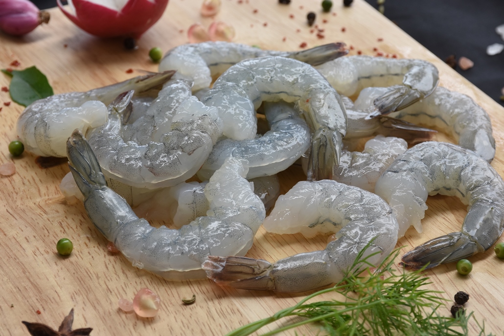 Frozen PTO White Leg Shrimp
