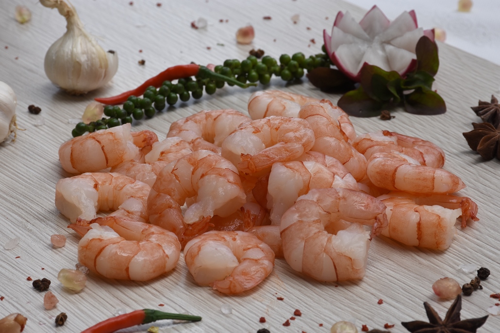 Steamed PD Tiger Shrimp IQF