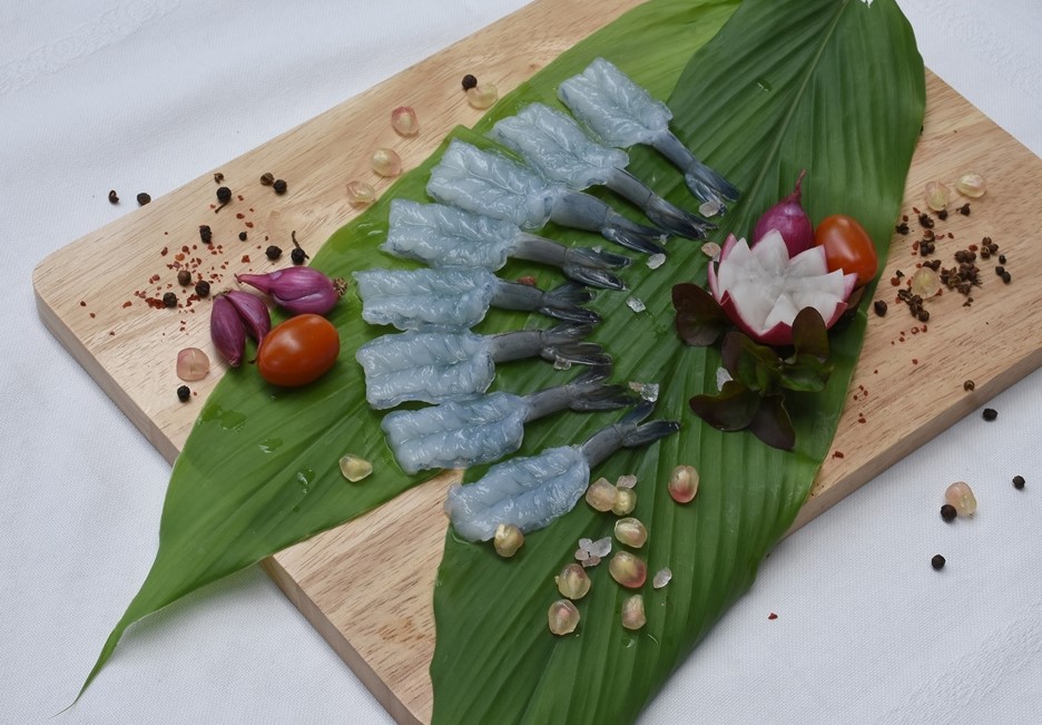 Tôm Thẻ Xẻ Bướm Cấp Đông